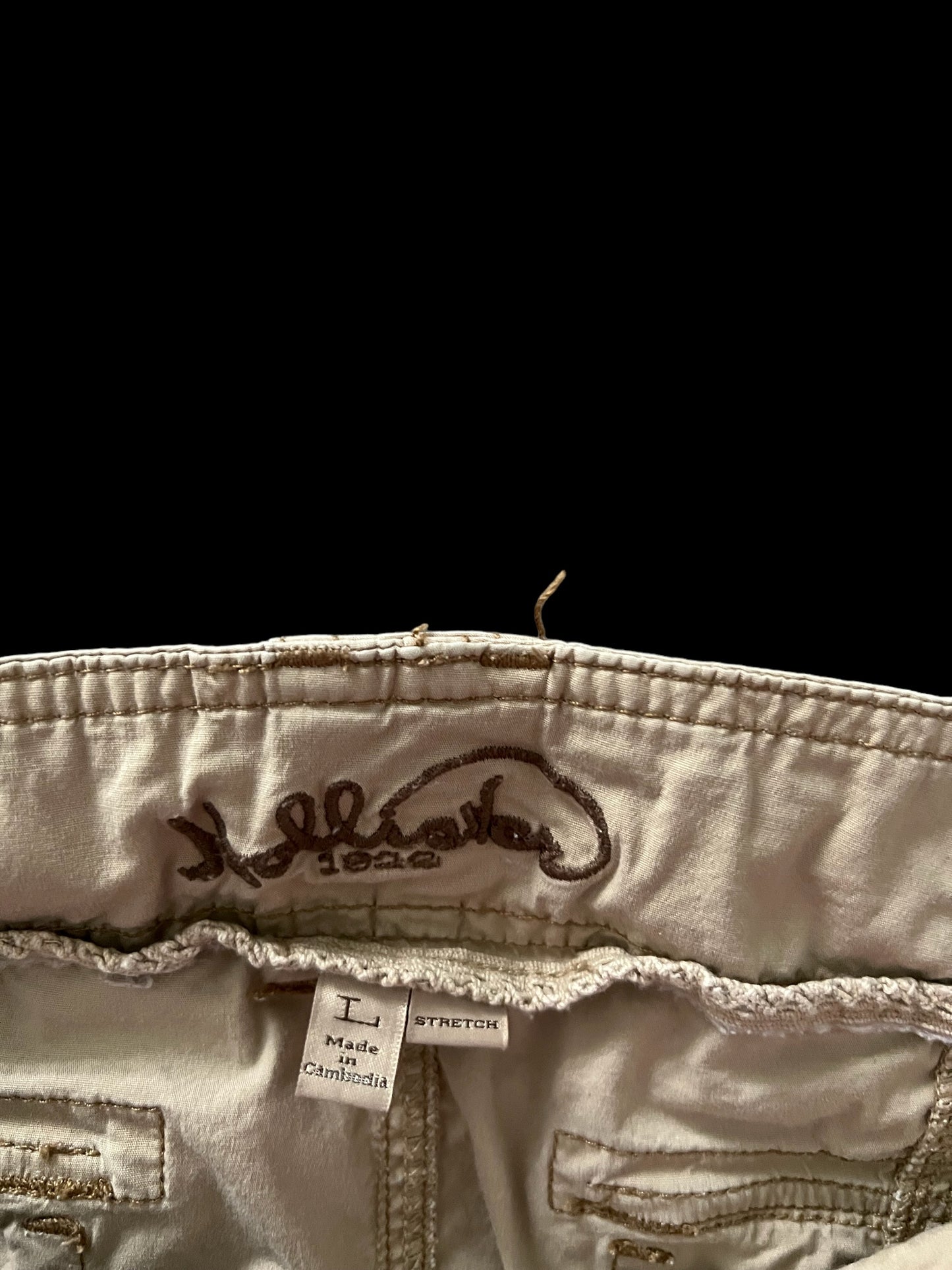 Beige cargo pants