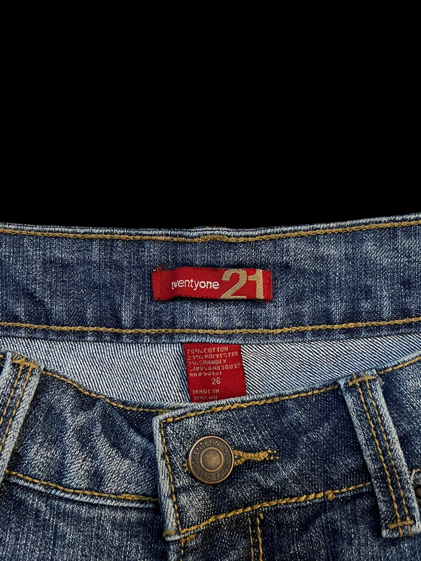 Embroidered jeans