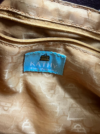 Kathy Van Zeeland Vintage Brown Shoulder Bag
