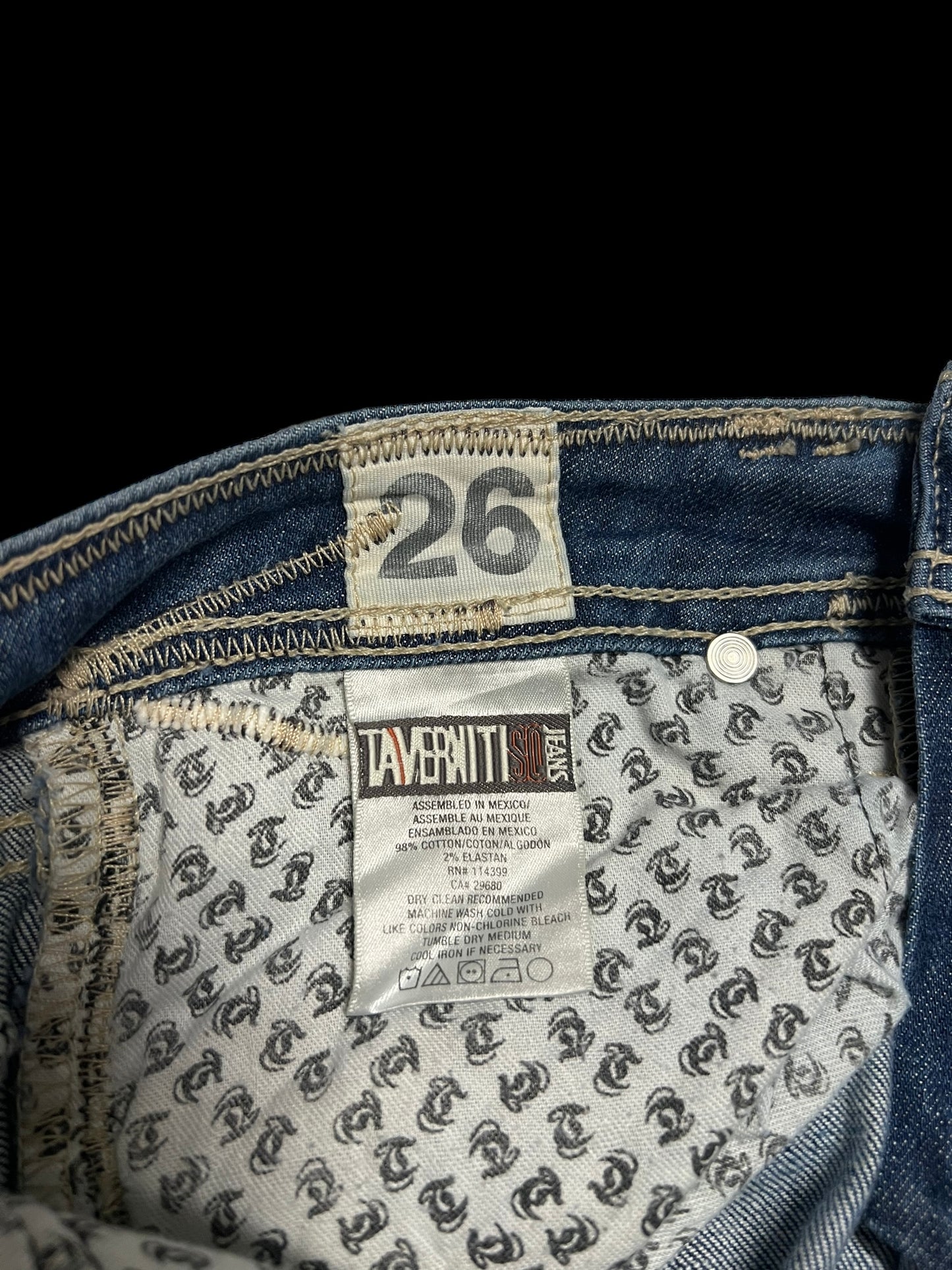 Low-rise jeans