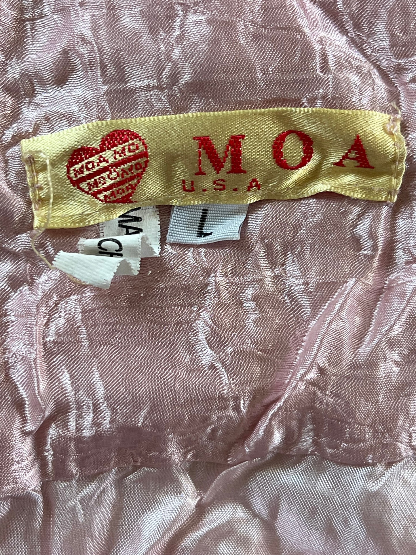 Light pink ruffled skirt