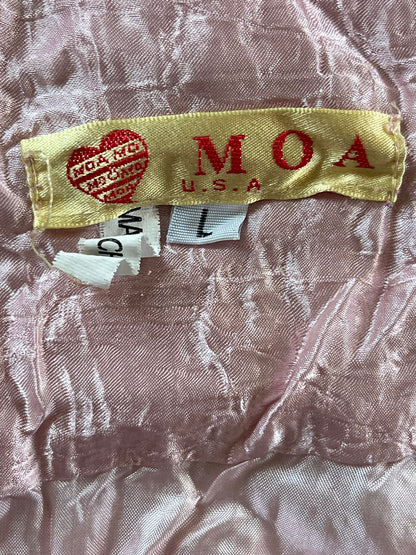 Light pink ruffled skirt
