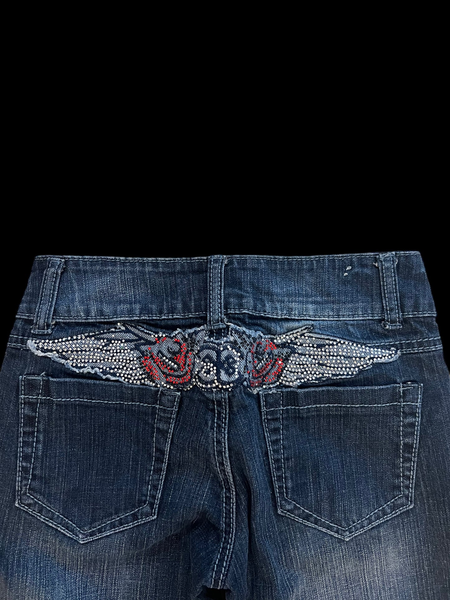 Embellished jeans