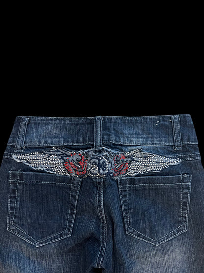 Embellished jeans