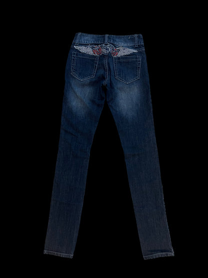 Embellished jeans