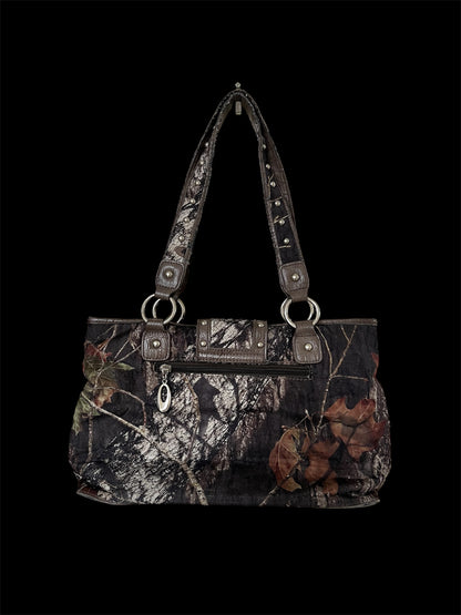 Camo shoulder bag
