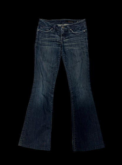 Star embroidered jeans