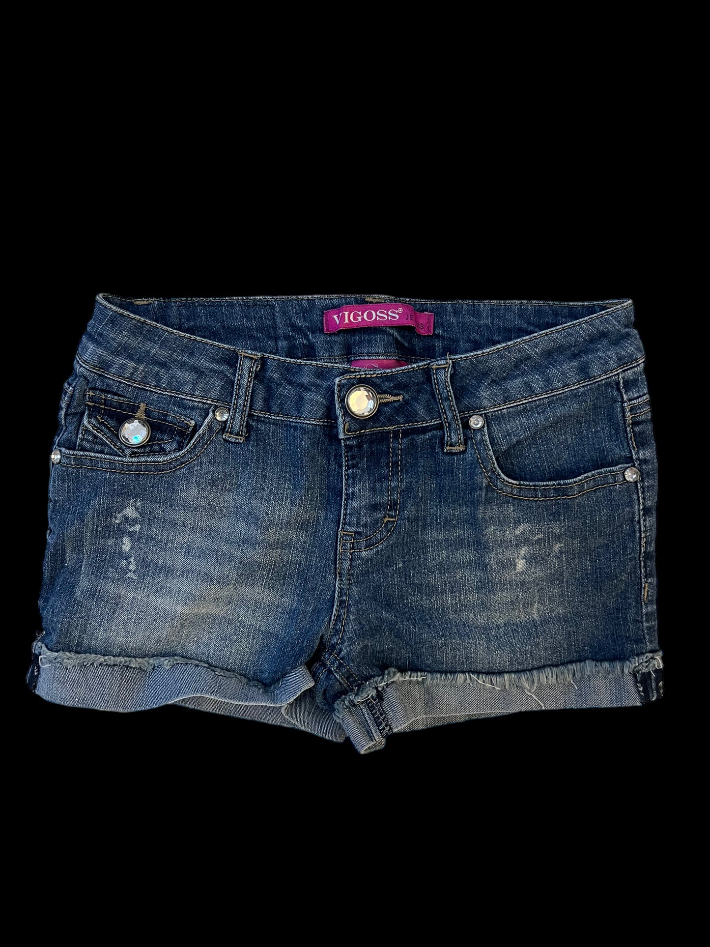 Embroidered shorts
