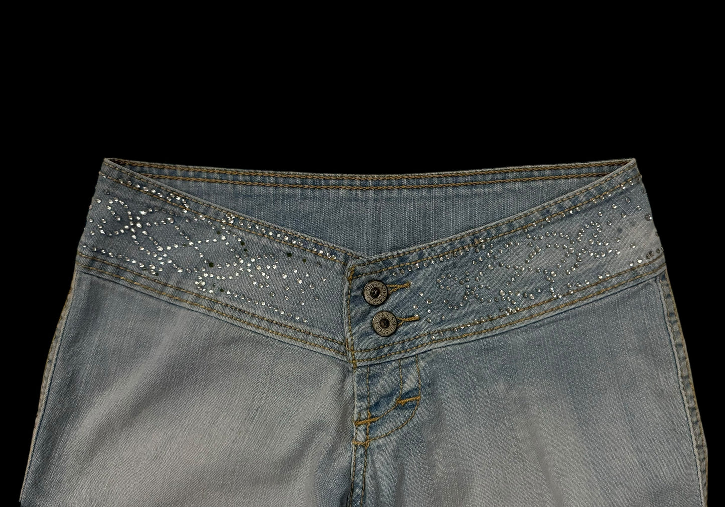 Embellished jeans