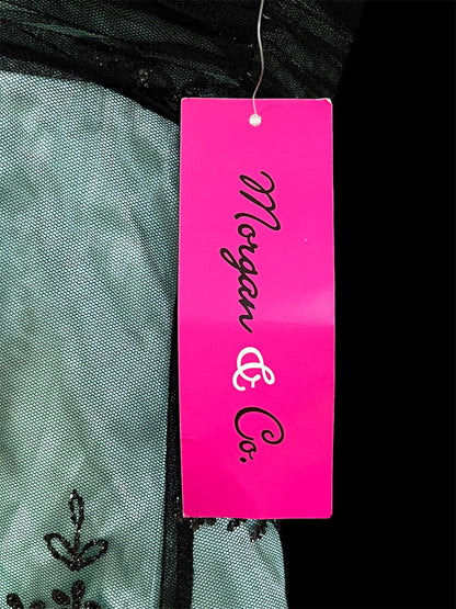 Morgan & Co Turquoise dress