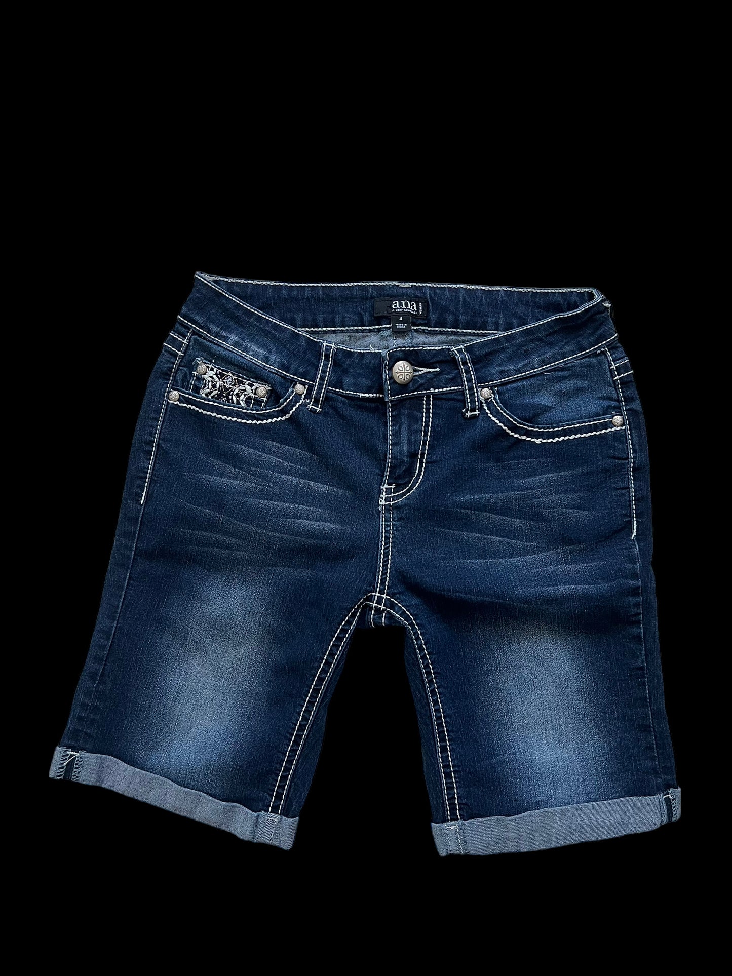 Embellished cross shorts