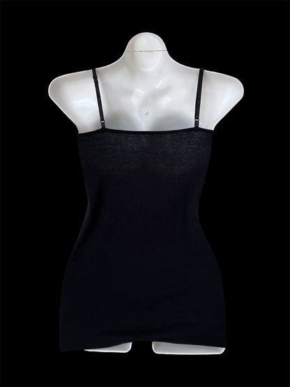 Black dainty cami top