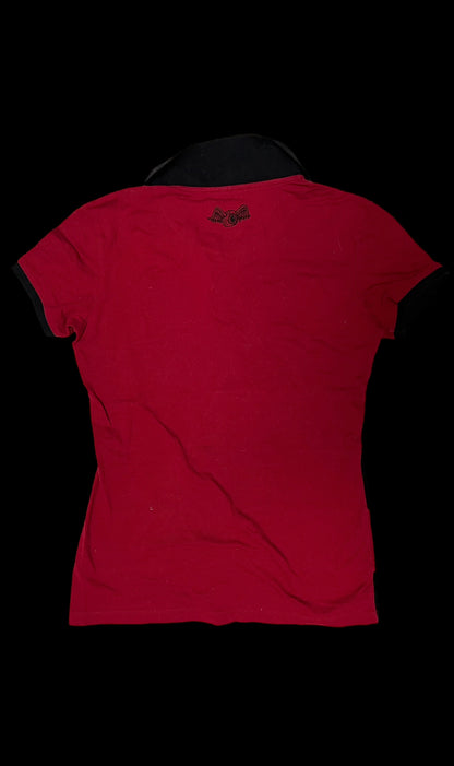 Von Dutch collared top