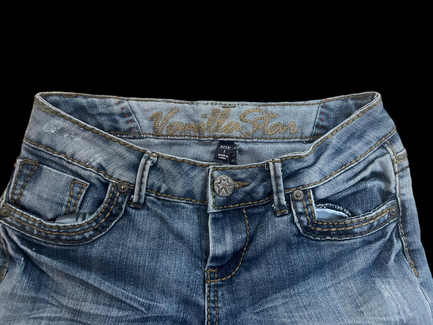 Low rise jeans