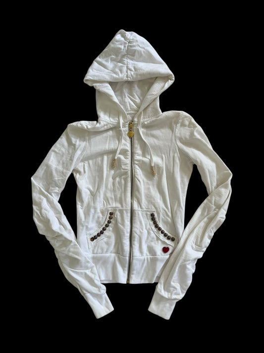 Twisted Heart zip up