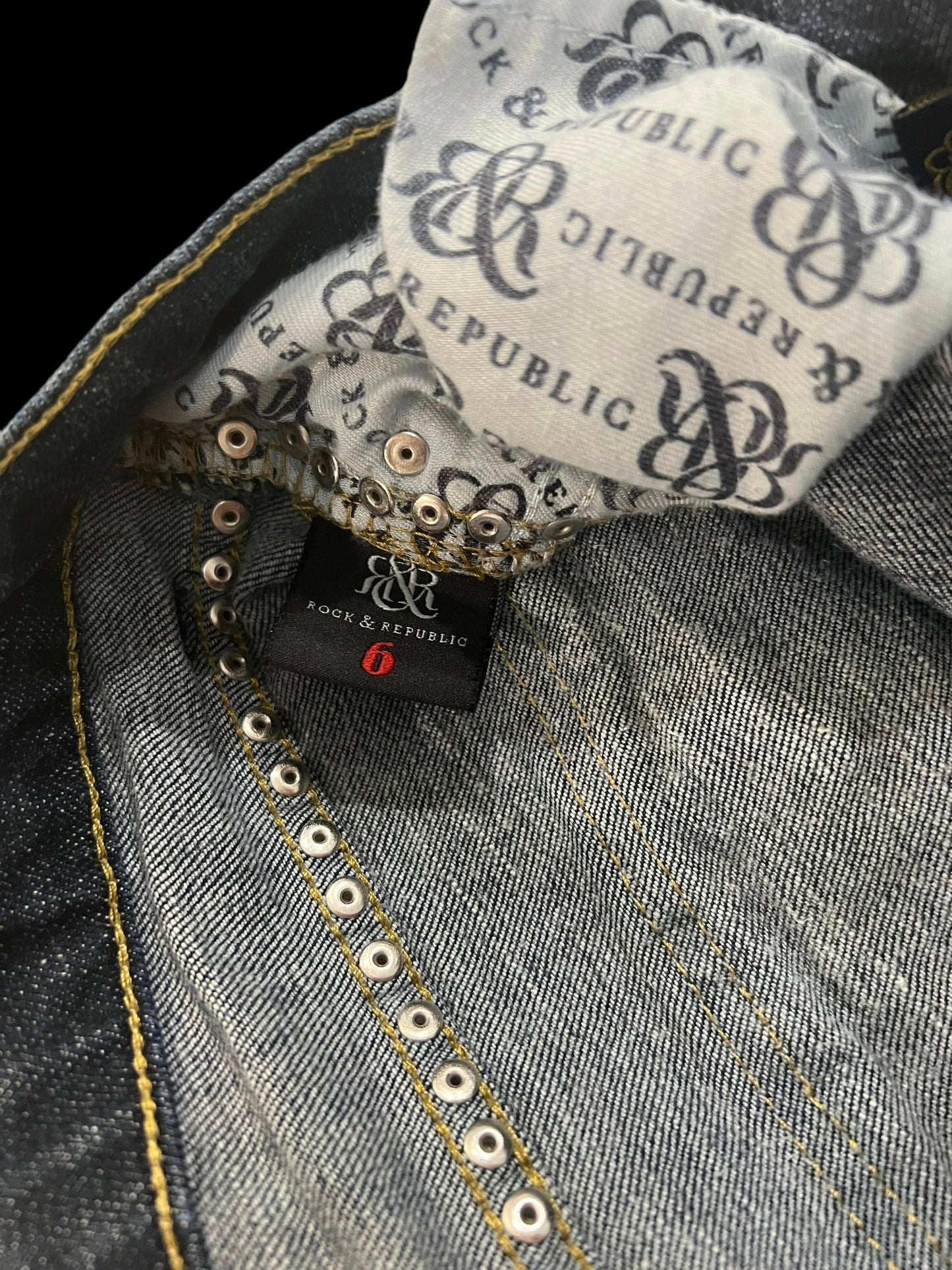 Rock & Republic low rise jeans