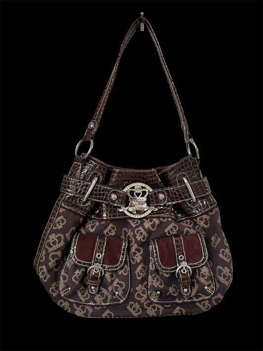 Kathy Van Zeeland Vintage Brown Shoulder Bag