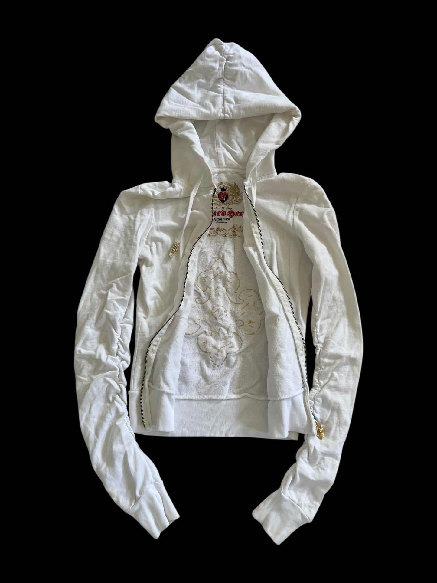 Twisted Heart zip up