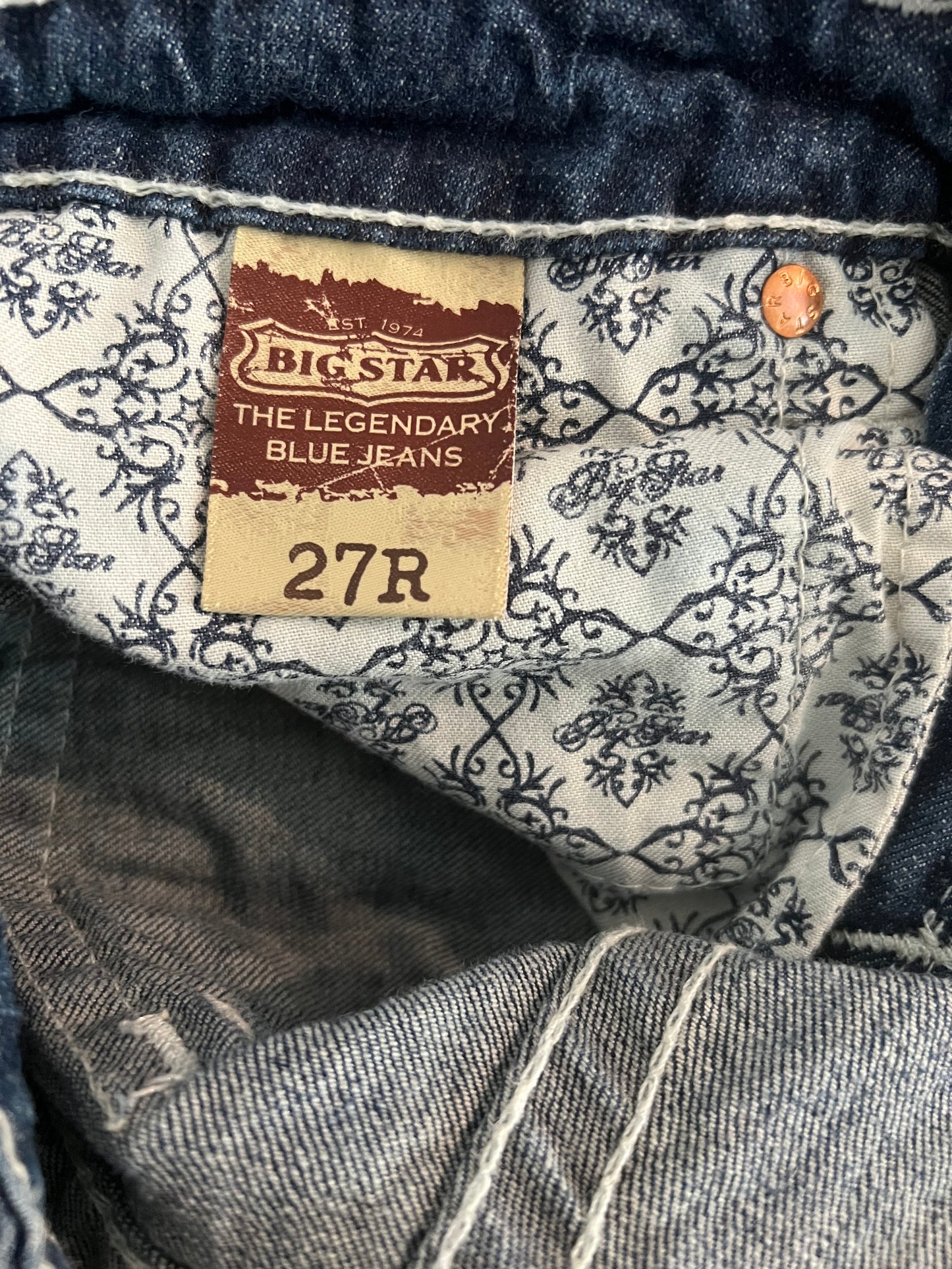 Low rise jeans