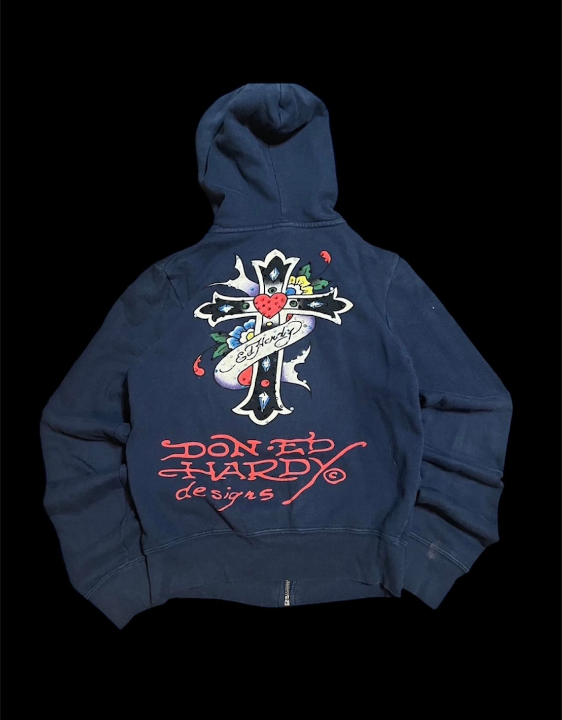 Ed hardy zip up