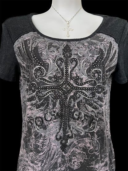 Embellished y2k t-shirt