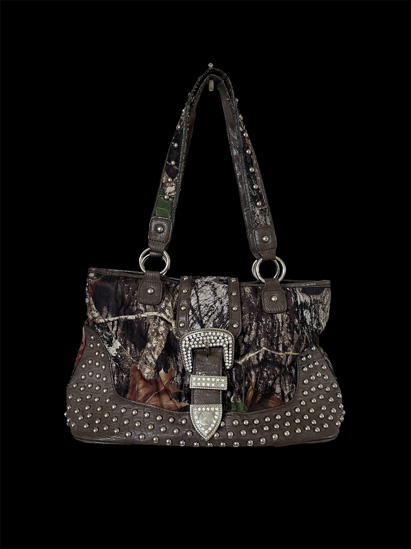 Camo shoulder bag