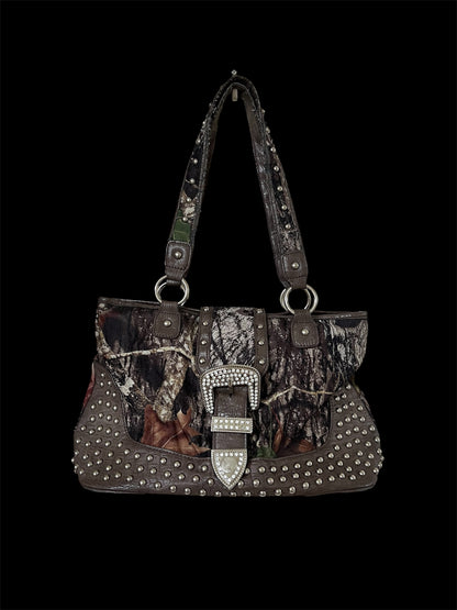 Camo shoulder bag