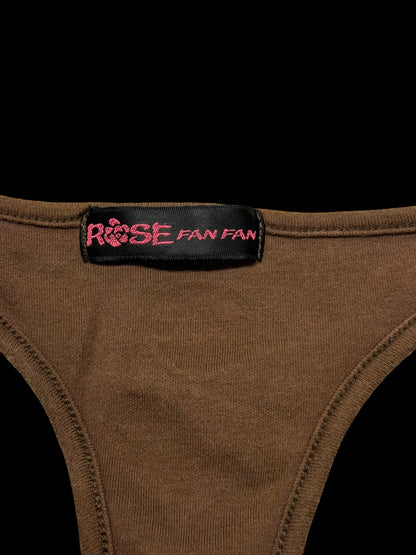 Rose fan fan top