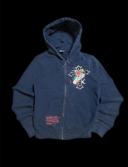 Ed hardy zip up