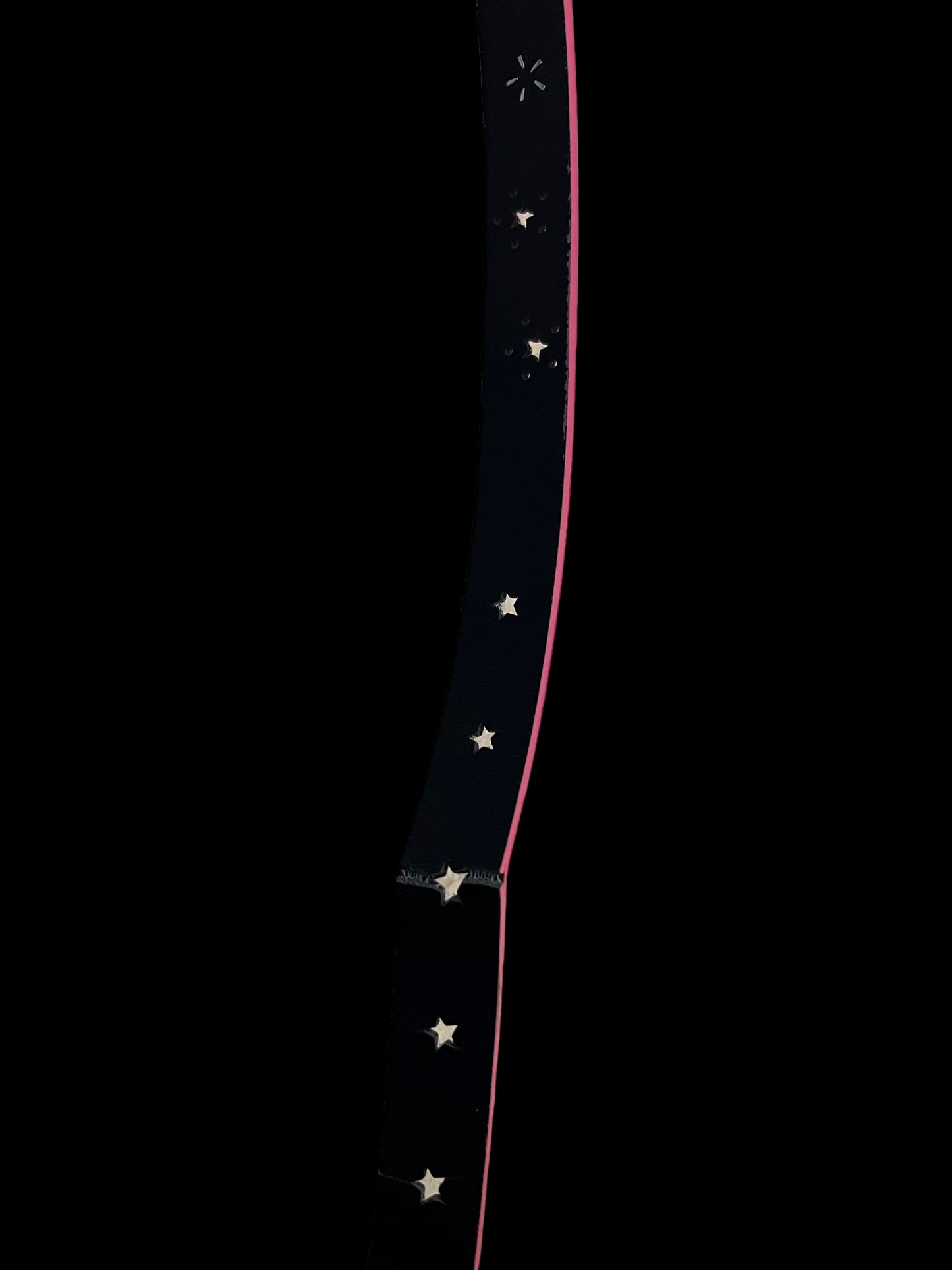 Hot pink glittery belt