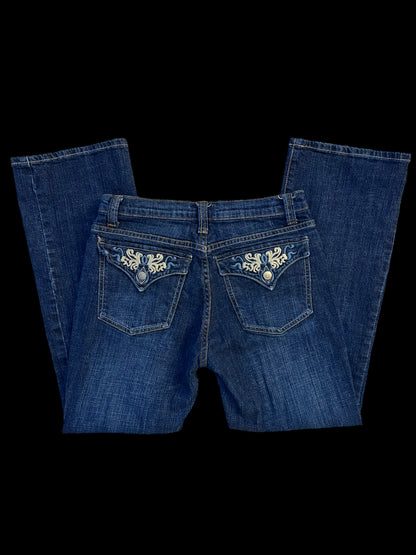Embroidered jeans