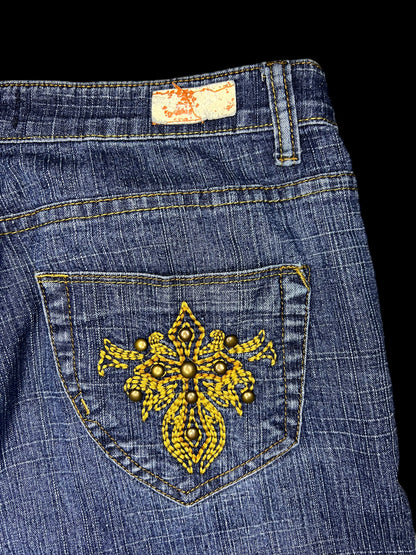 Embellished jeans