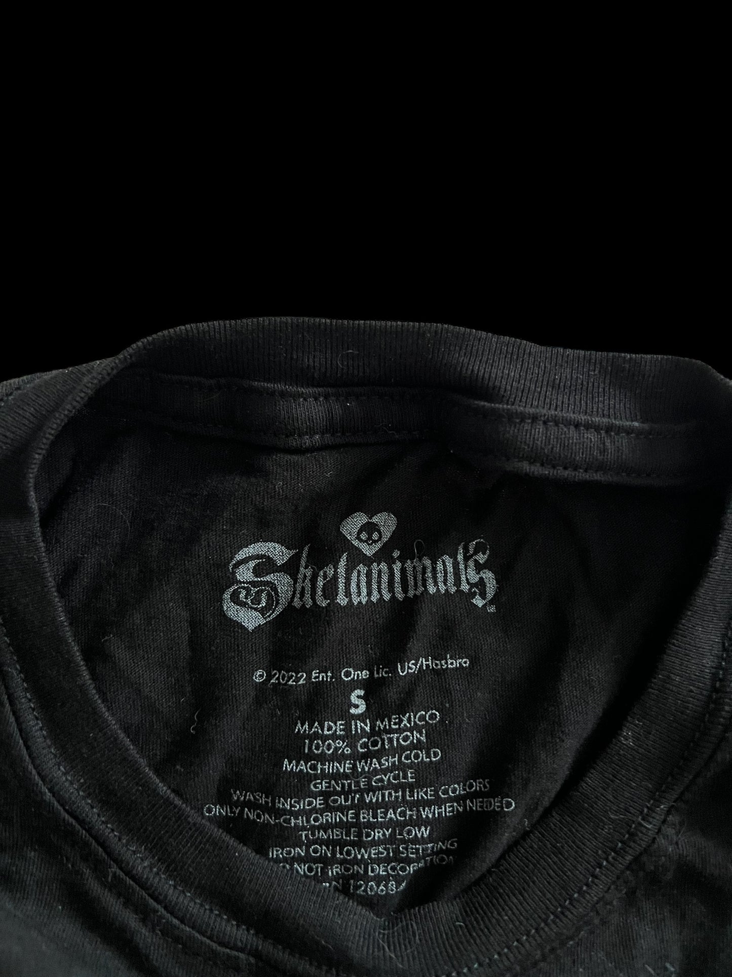 Skeleanimals short sleeved top