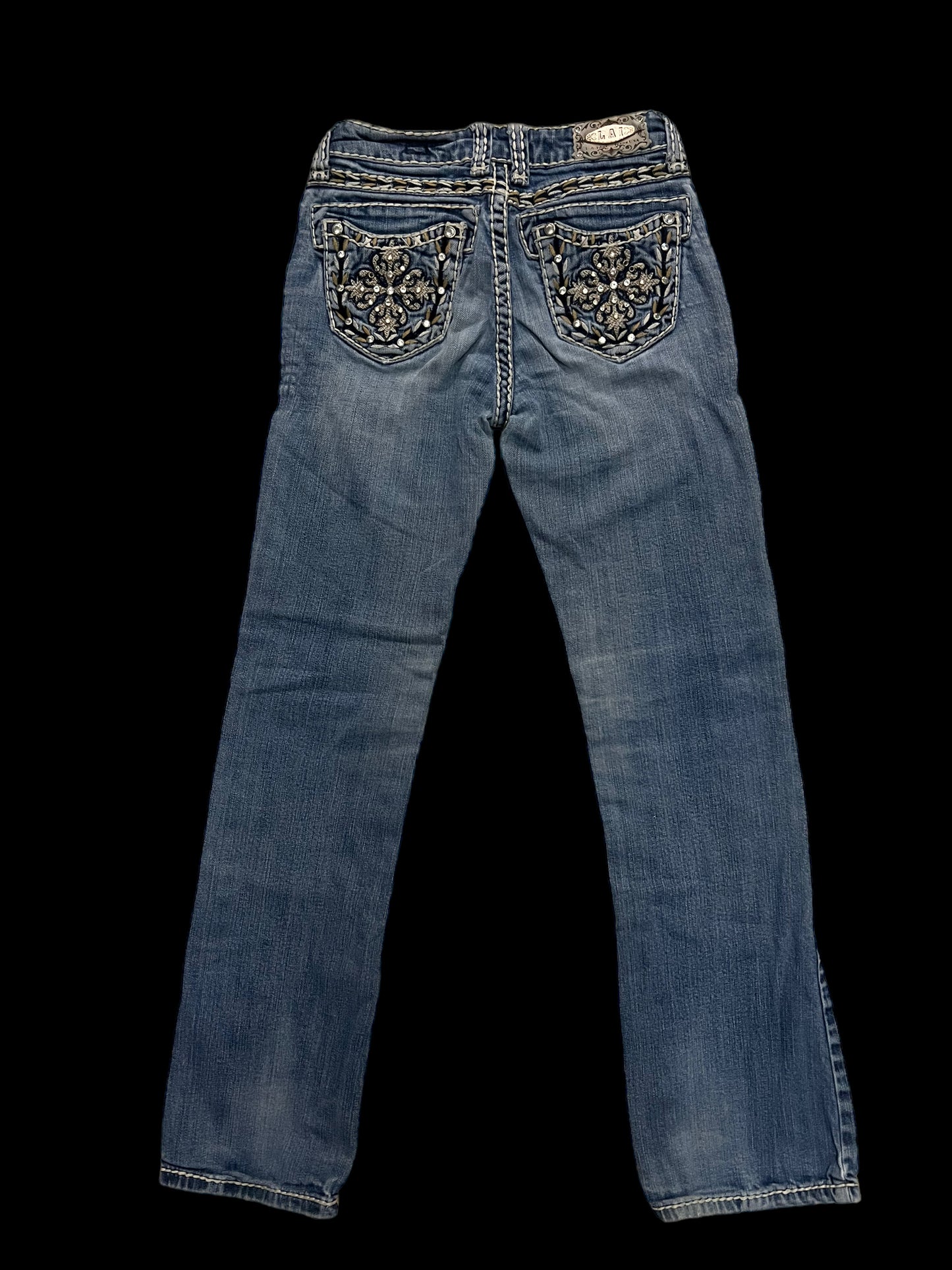 L.A. Idol embellished jeans
