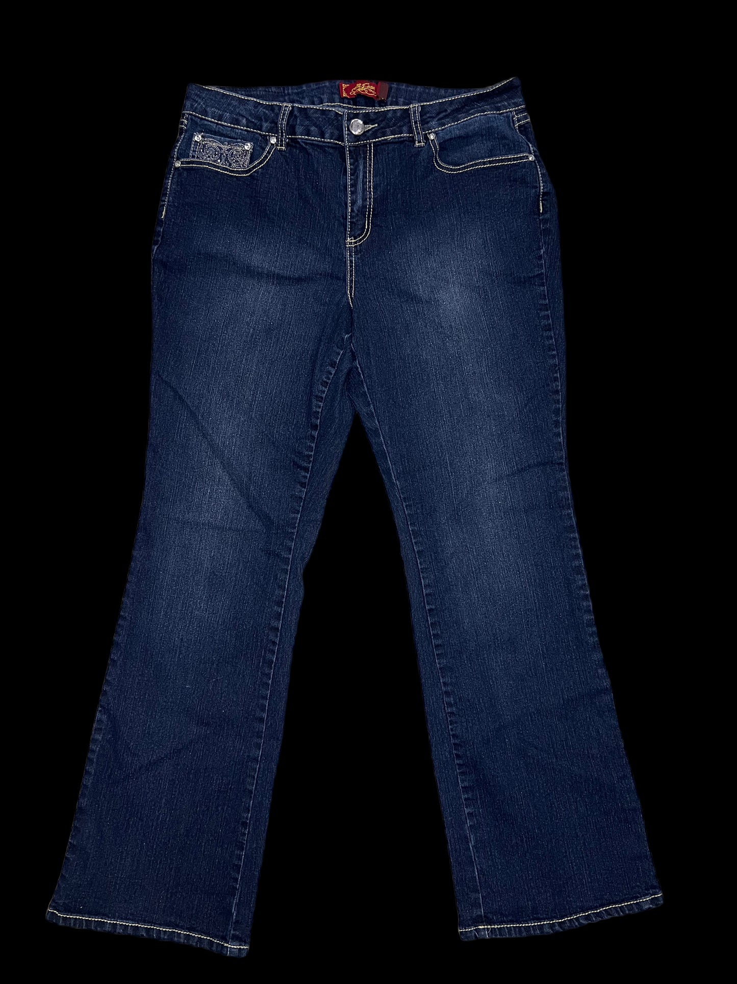 Embellished jeans
