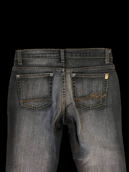Grey gradient jeans