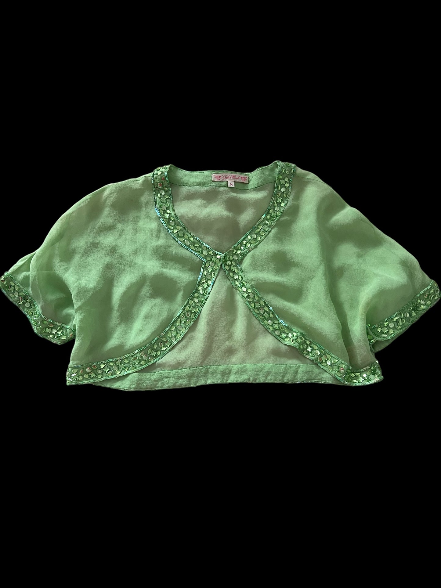 Rare Y2k sequin bolero