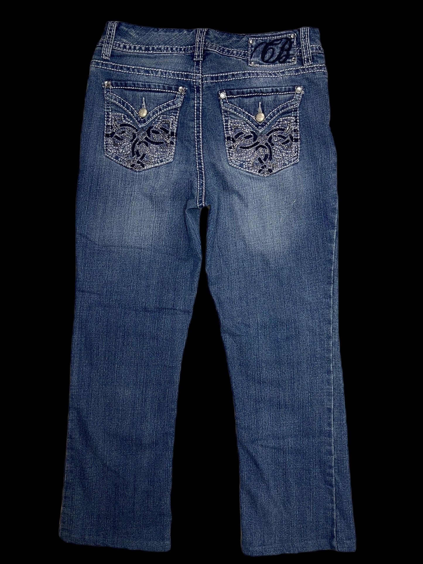 Embellished jeans