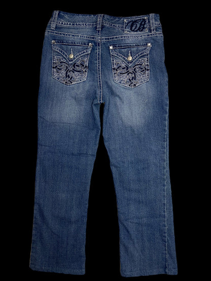Embellished jeans