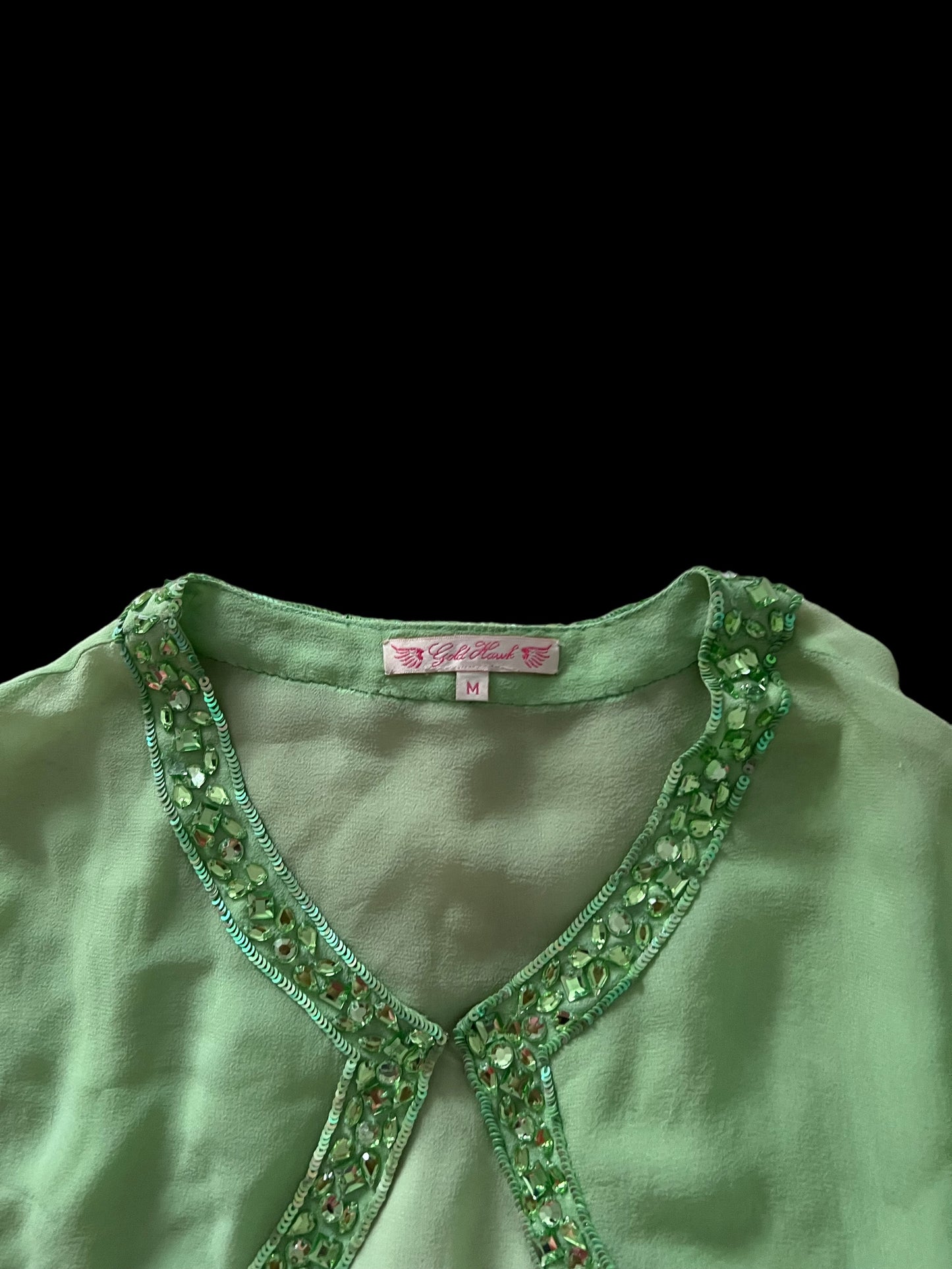Rare Y2k sequin bolero