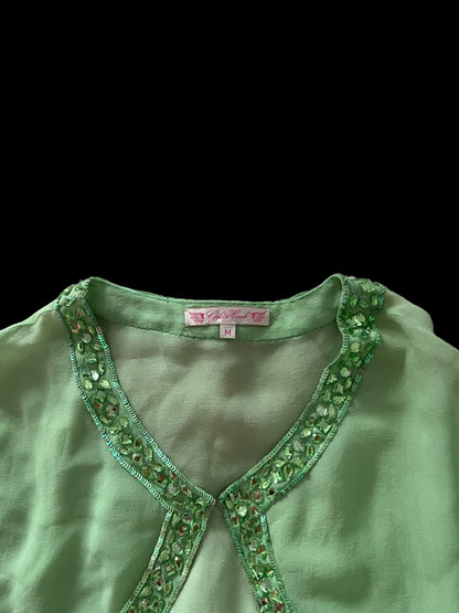 Rare Y2k sequin bolero