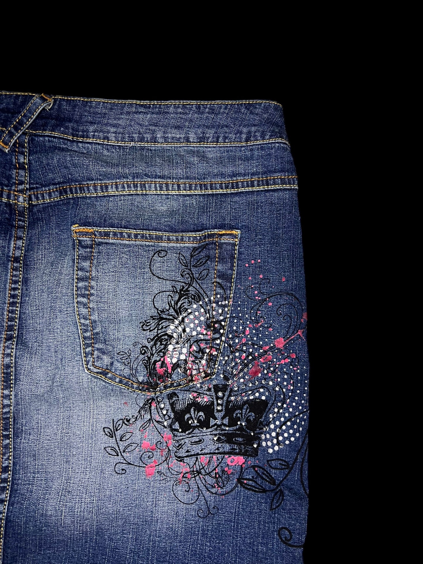 Baby Phat denim skirt