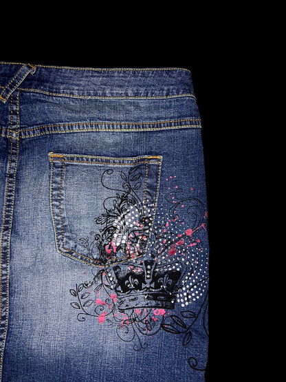 Baby Phat denim skirt
