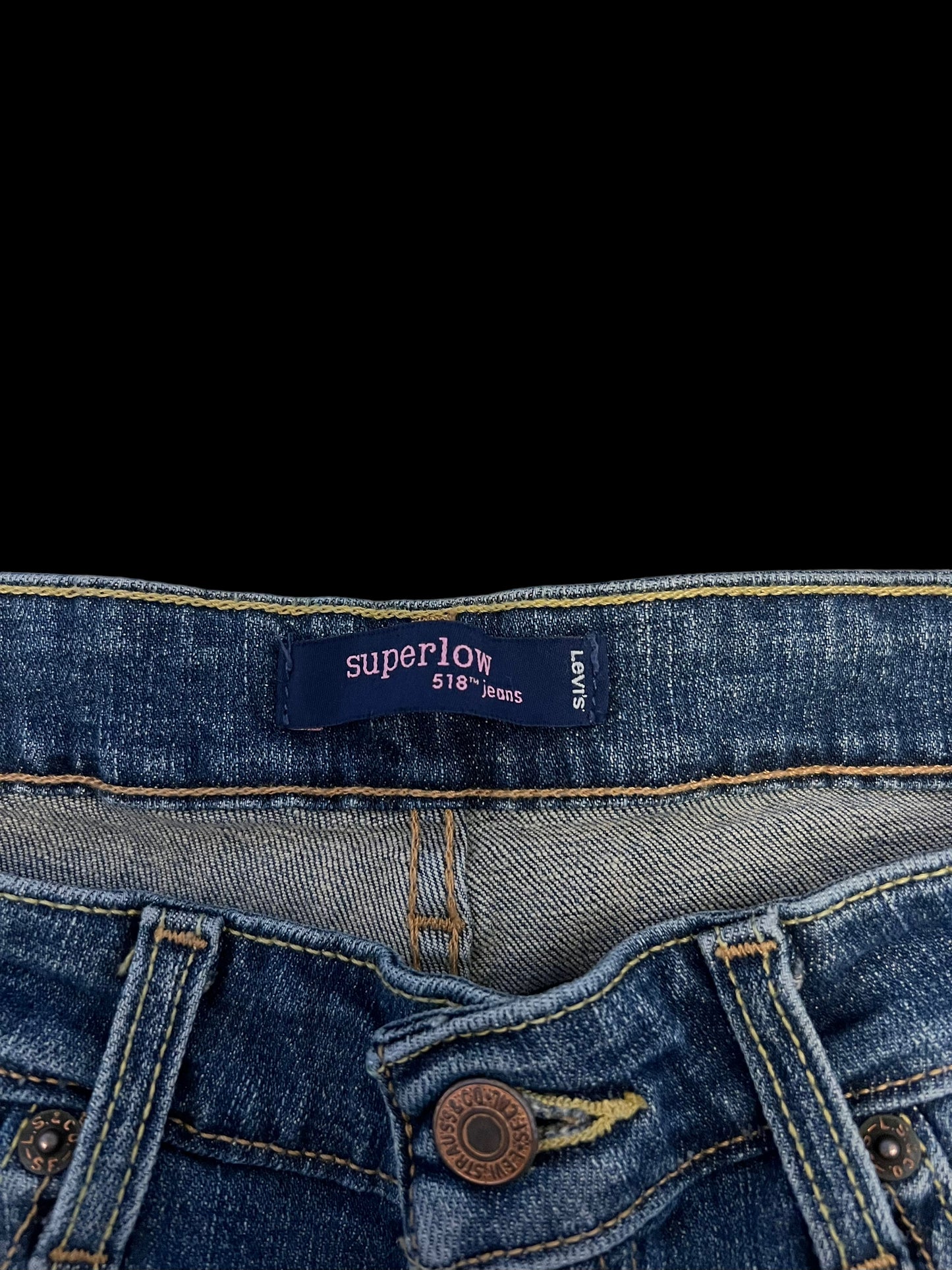 Low-rise jeans