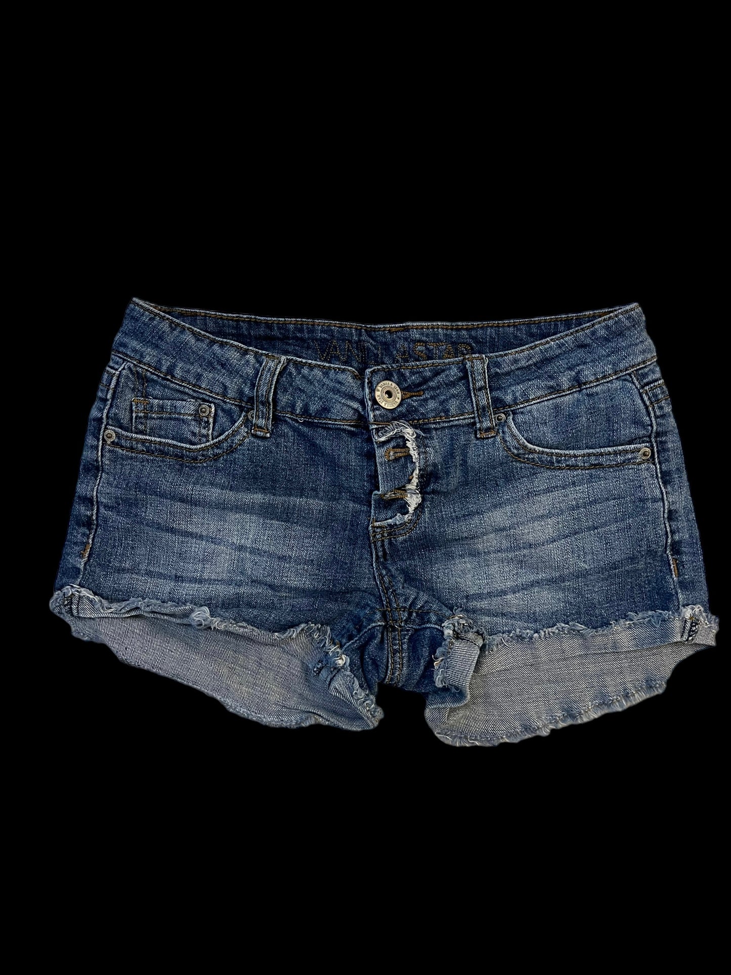 Vanilla star denim shorts