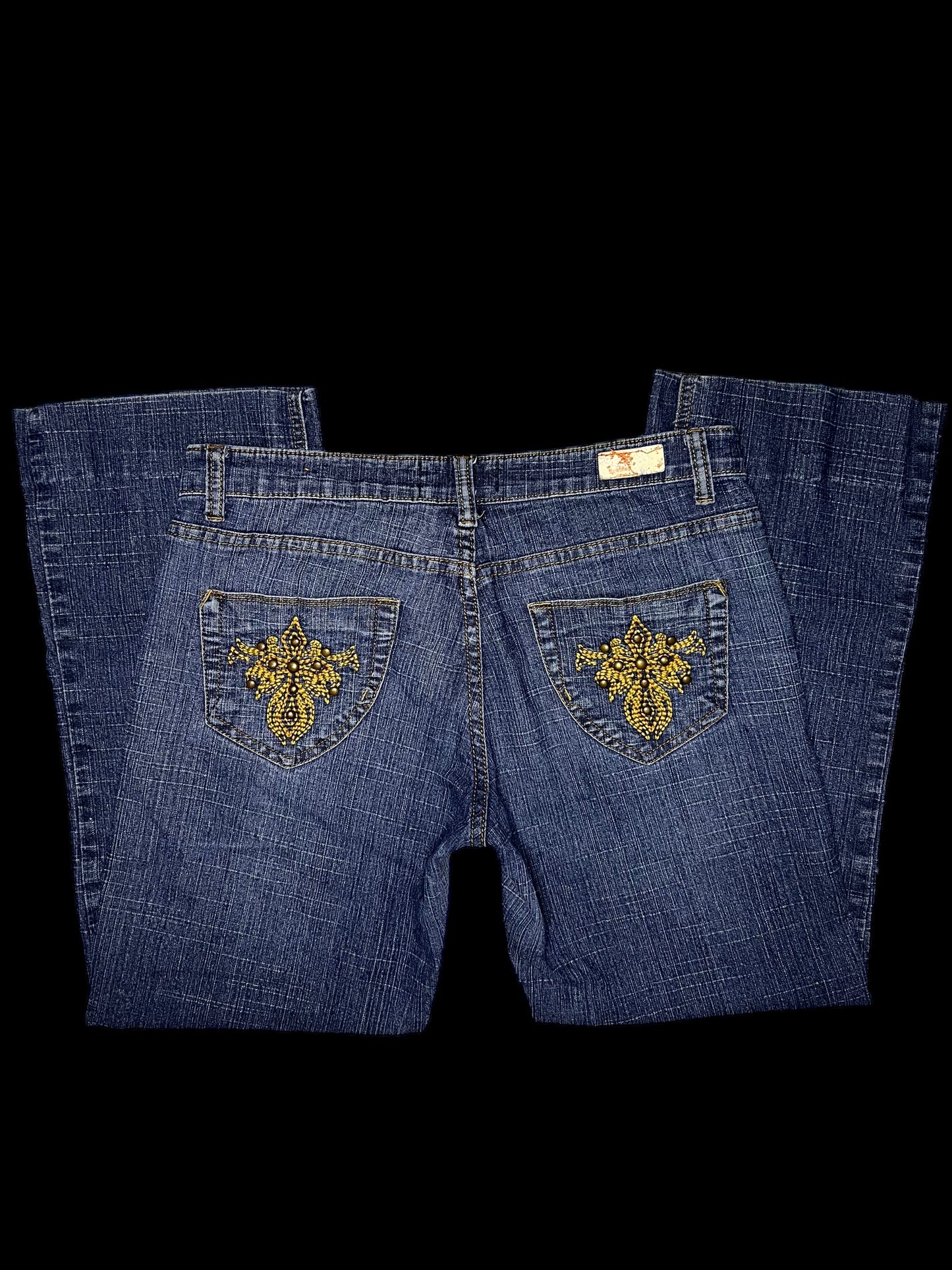 Embellished jeans