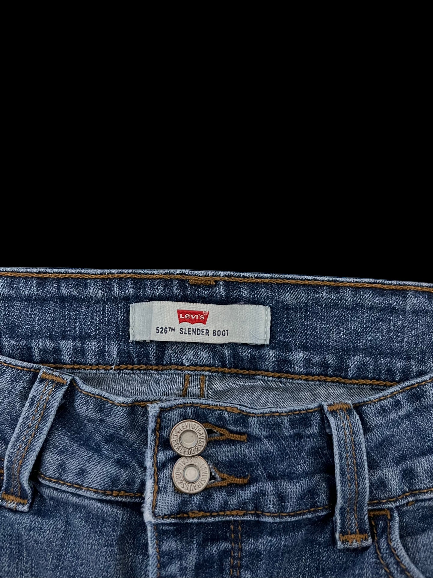Boot-cut jeans
