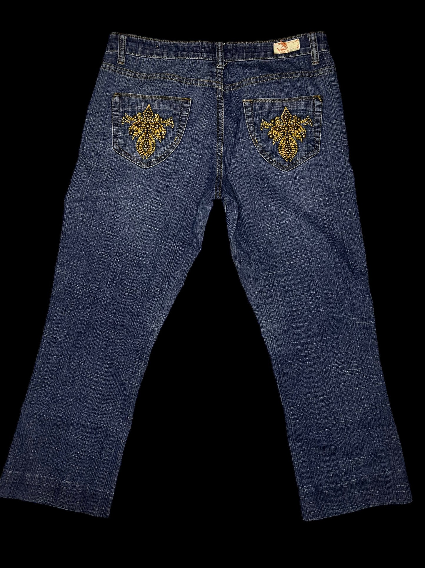 Embellished jeans