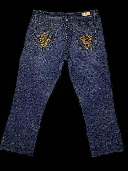 Embellished jeans