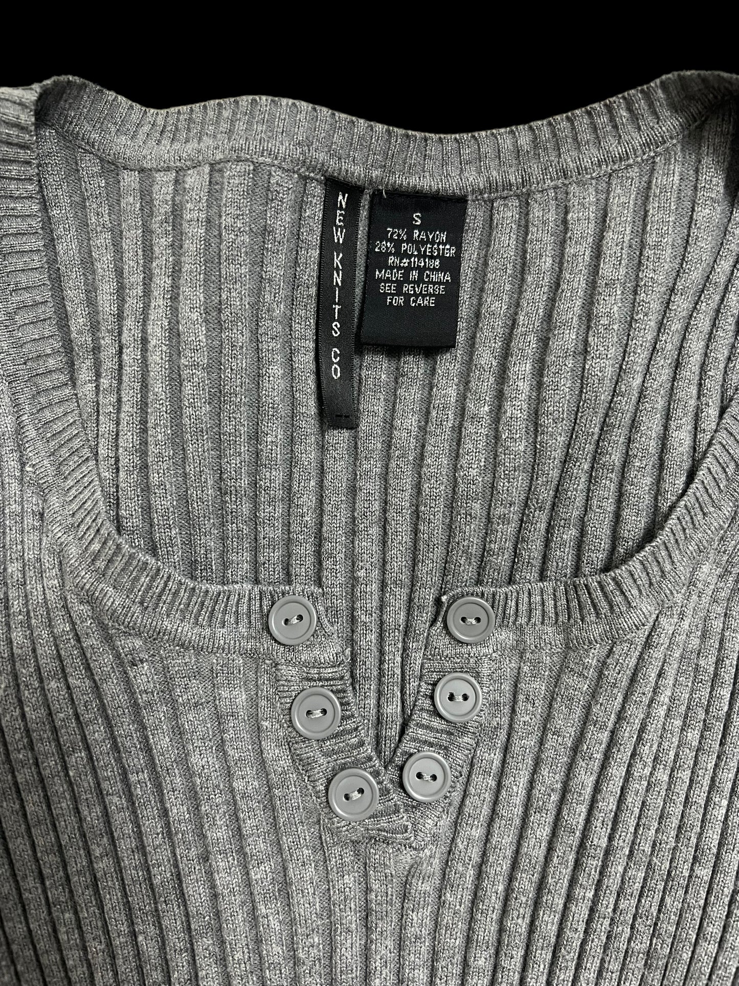 Long sleeved top